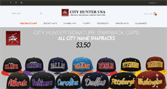 Desktop Screenshot of cityhuntercap.com